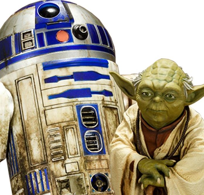 Yoda & R2-D2 Dagobah version 2 pack