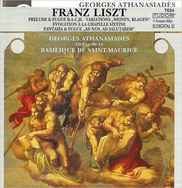 Georges Athanasiad?s Plays Listz Organ Music