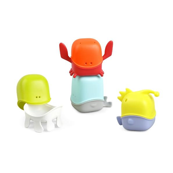 Boon Creatures interchangeable Bath Toy Cup Set