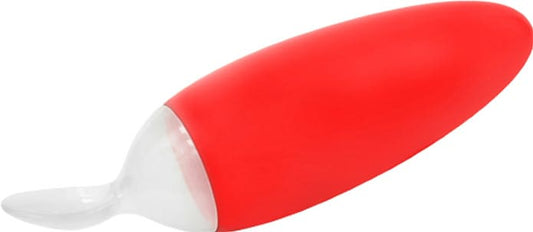 Boon Squirt Baby Food Dispensing Spoon In Cherry