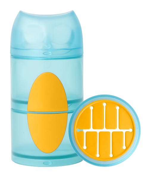 Owl Stack Container Blue/Orange
