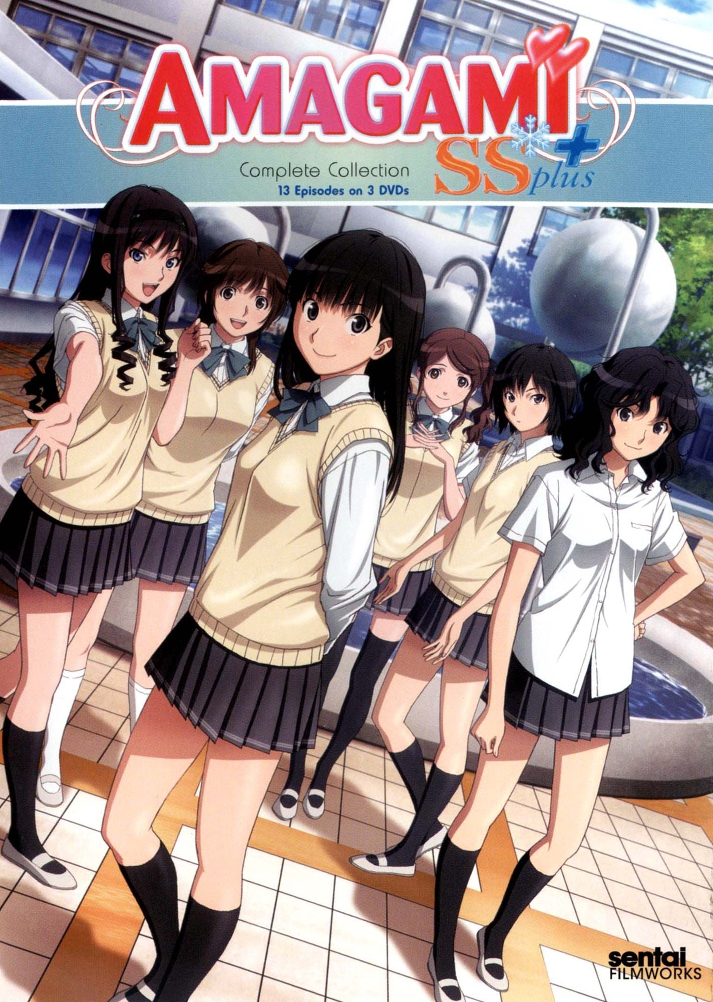 Amagami SS Plus: Complete Collection [3 Discs]