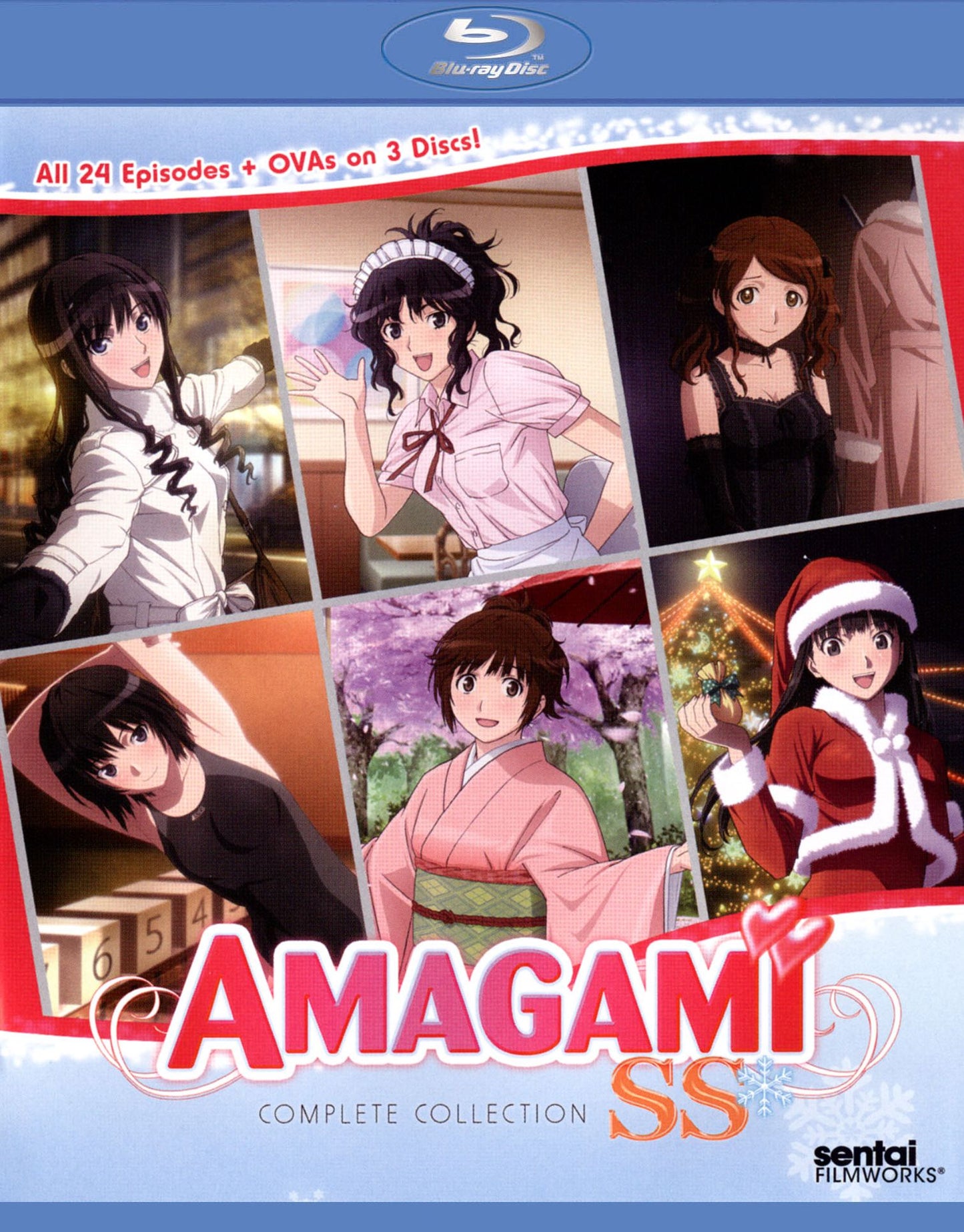 Amagami SS: Season One - Complete Collection [3 Discs] [Blu-ray]