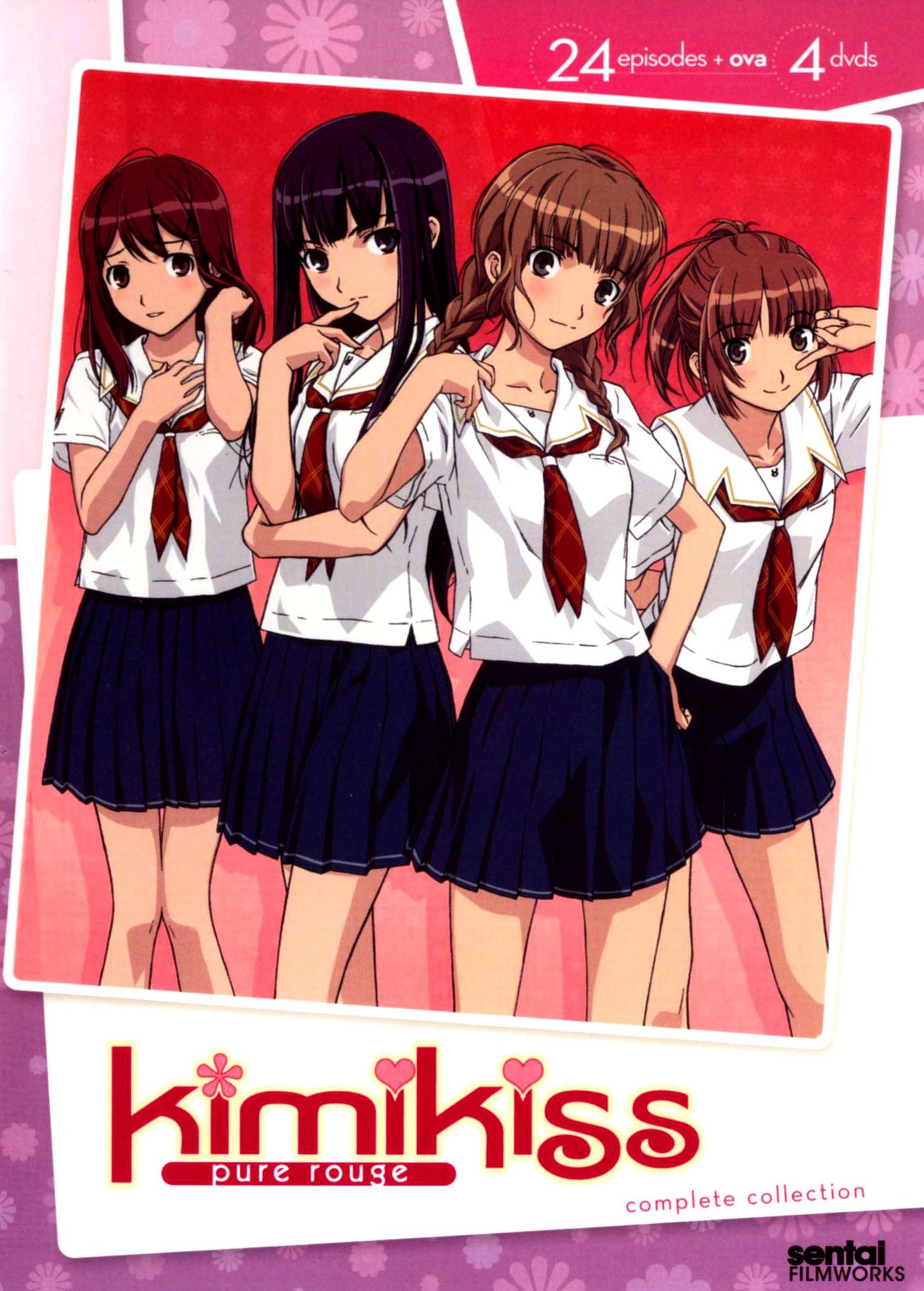 Kimikiss: Pure Rouge - Complete Collection [4 Discs]