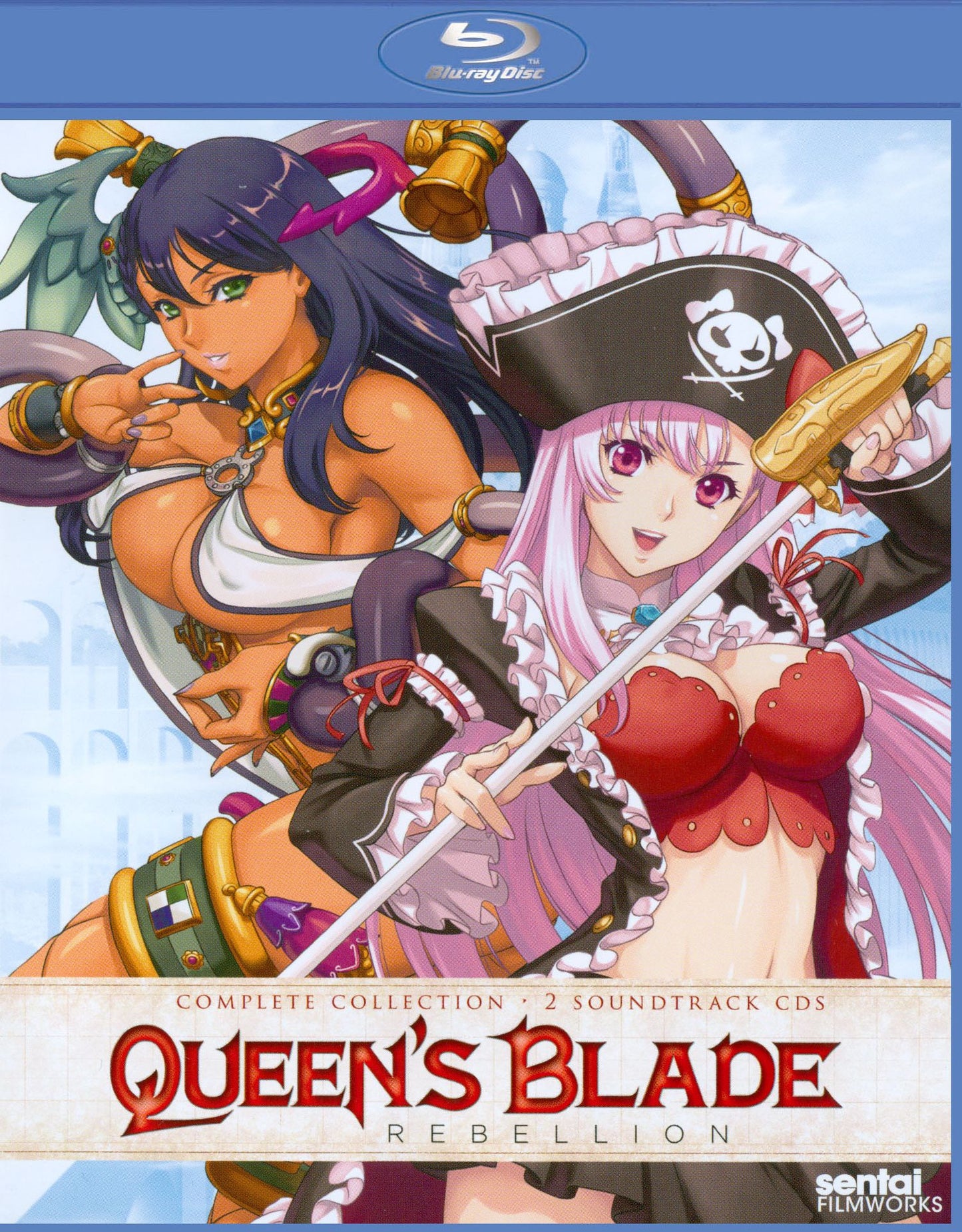 Queen's Blade: Rebellion - Complete Collection [3 Discs] [Blu-ray]