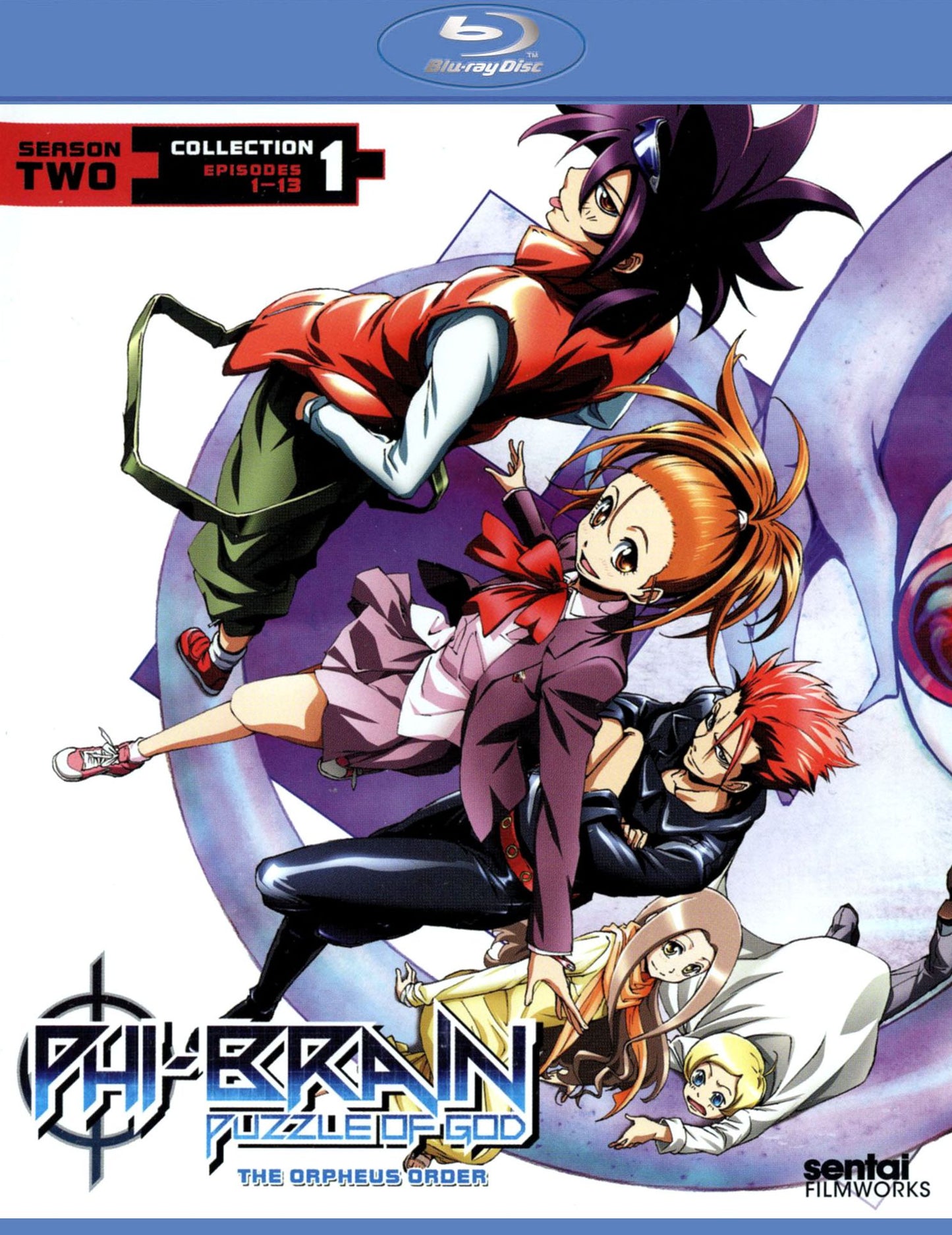 Phi-Brain: Season Two - Collection 1 [2 Discs] [Blu-ray]