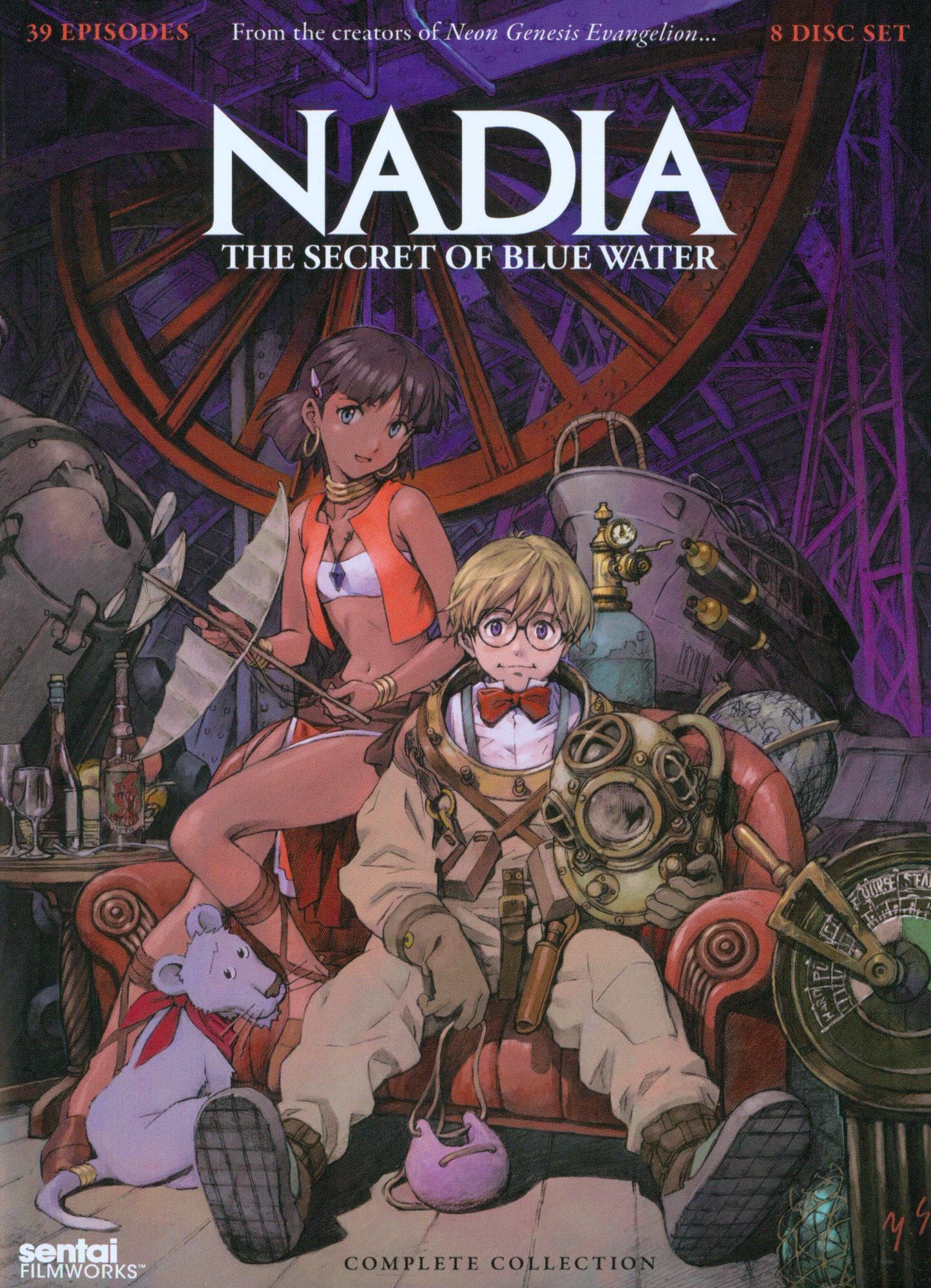 Nadia: The Secret of Blue Water - Complete Collection [5 Discs]