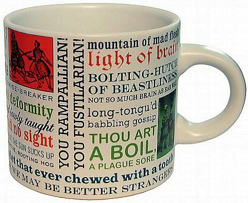 Shakespearean Insults Mug