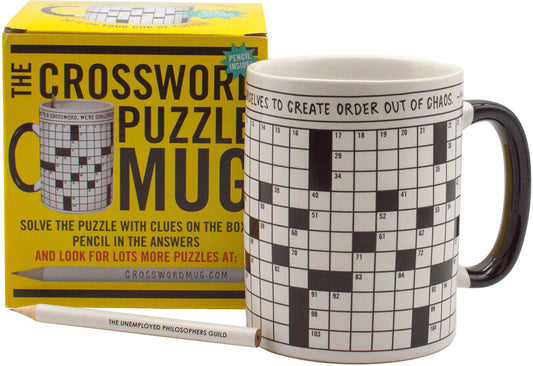 Crossword Puzzle Mug