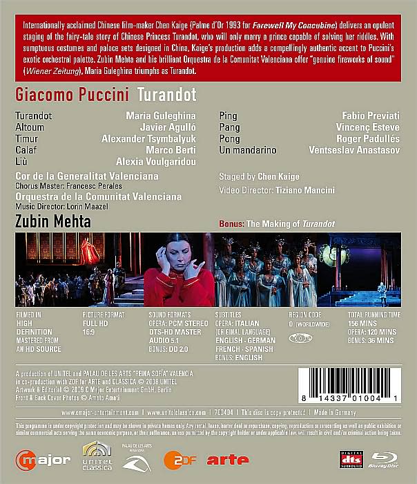 Turandot [Blu-ray]