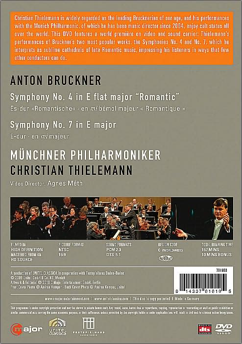 Christian Thielemann/Munchner Philharmoniker: Bruckner - Symphony Nos. 4 & 7
