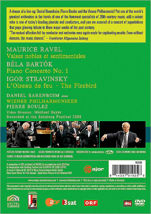 Salzburg Festival Opening Concert 2008: Ravel/Bartok/Stravinsky