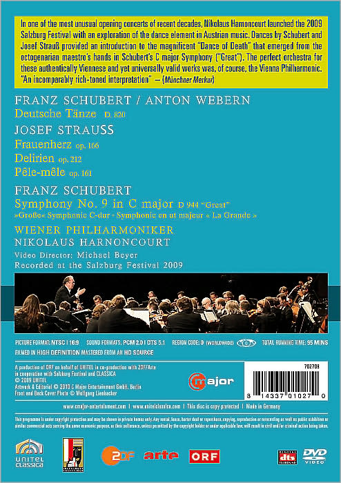 Salzburg Festival Opening Concert 2009: Schubert/Webern/Strauss