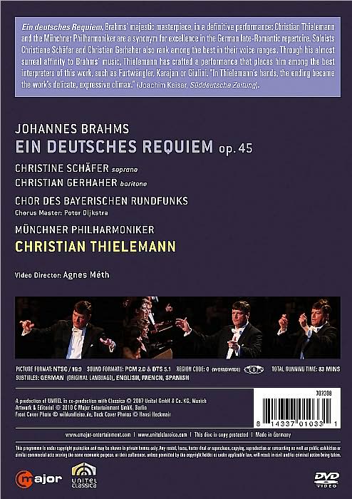Thielemann: Johannes Brahms - Ein Deutsches Requiem