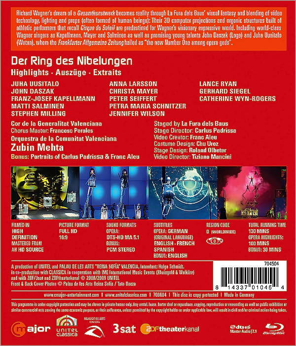 Der Ring des Nibelungen: Highlights [Blu-ray]