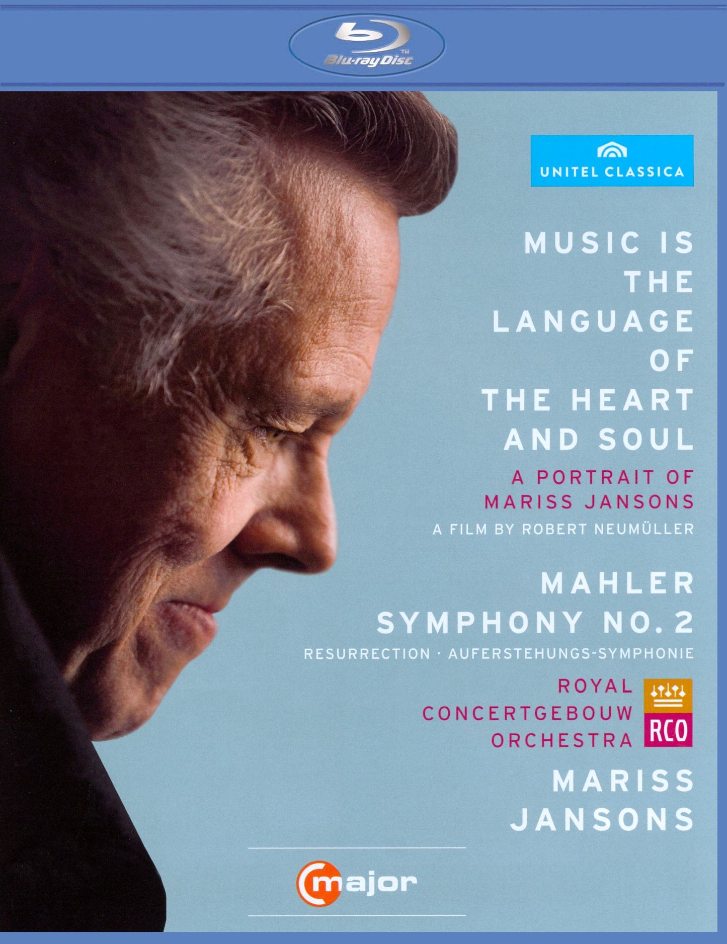 Music Is the Language of the Heart and Soul/Mariss Jansons: Mahler - Symphony No. 2 [Blu-ray]