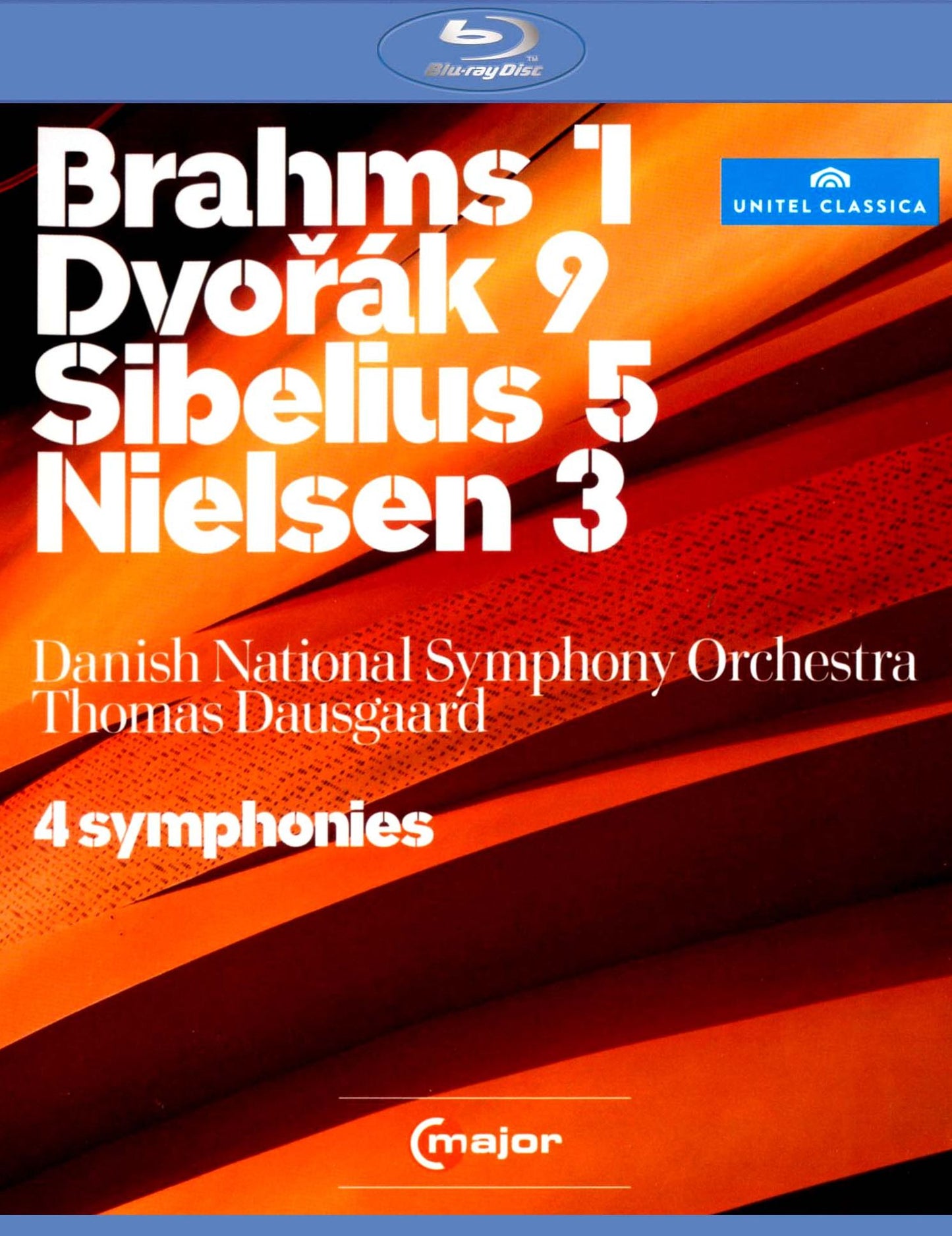 Thomas Dausgaard: Brahms, Dvorak, Sibelius, Nielsen - 4 Symphonies [Blu-ray]