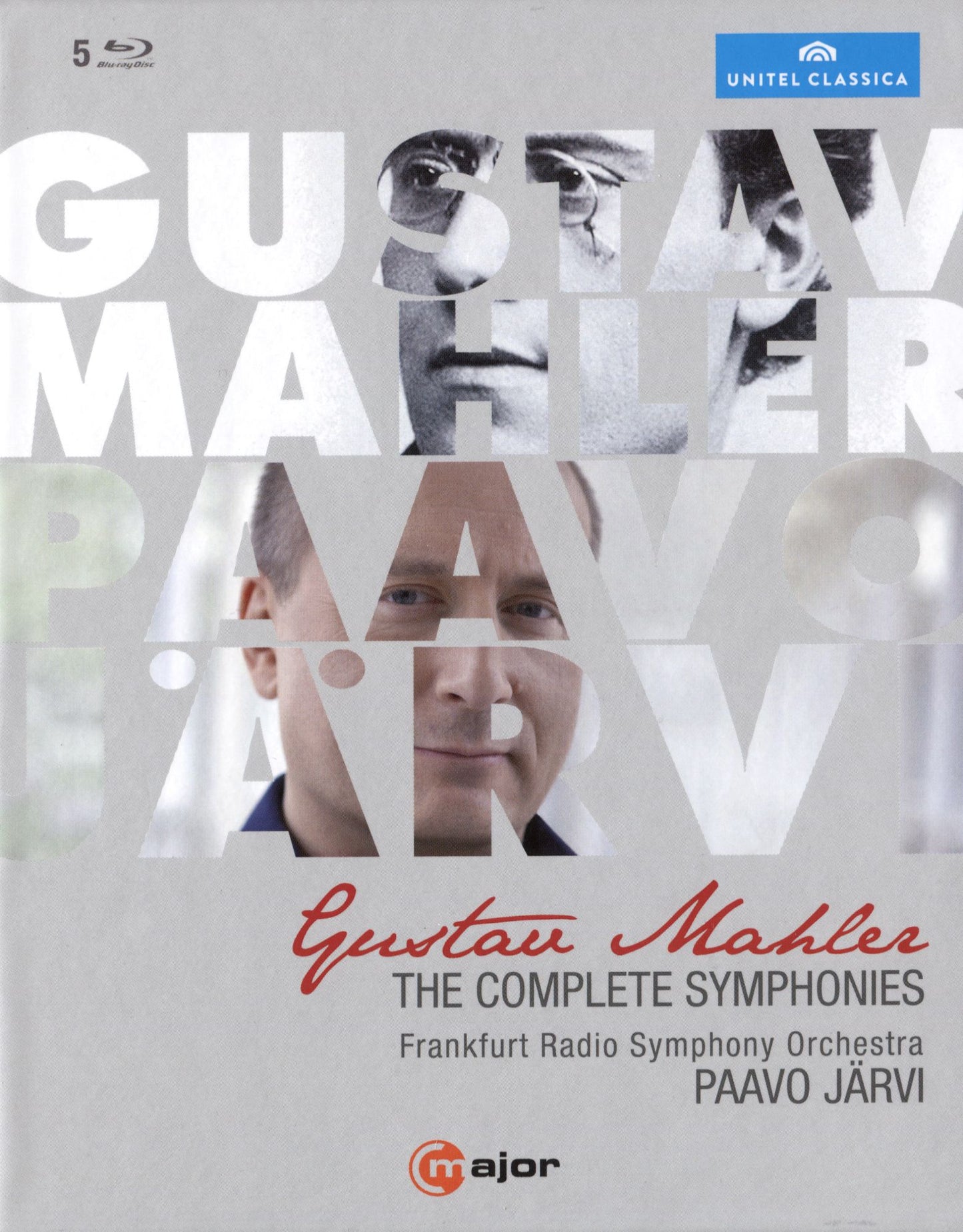 Paavo Järvi: Gustav Mahler - The Complete Symphonies Nos. 1-10 [Blu-ray] [5 Discs]