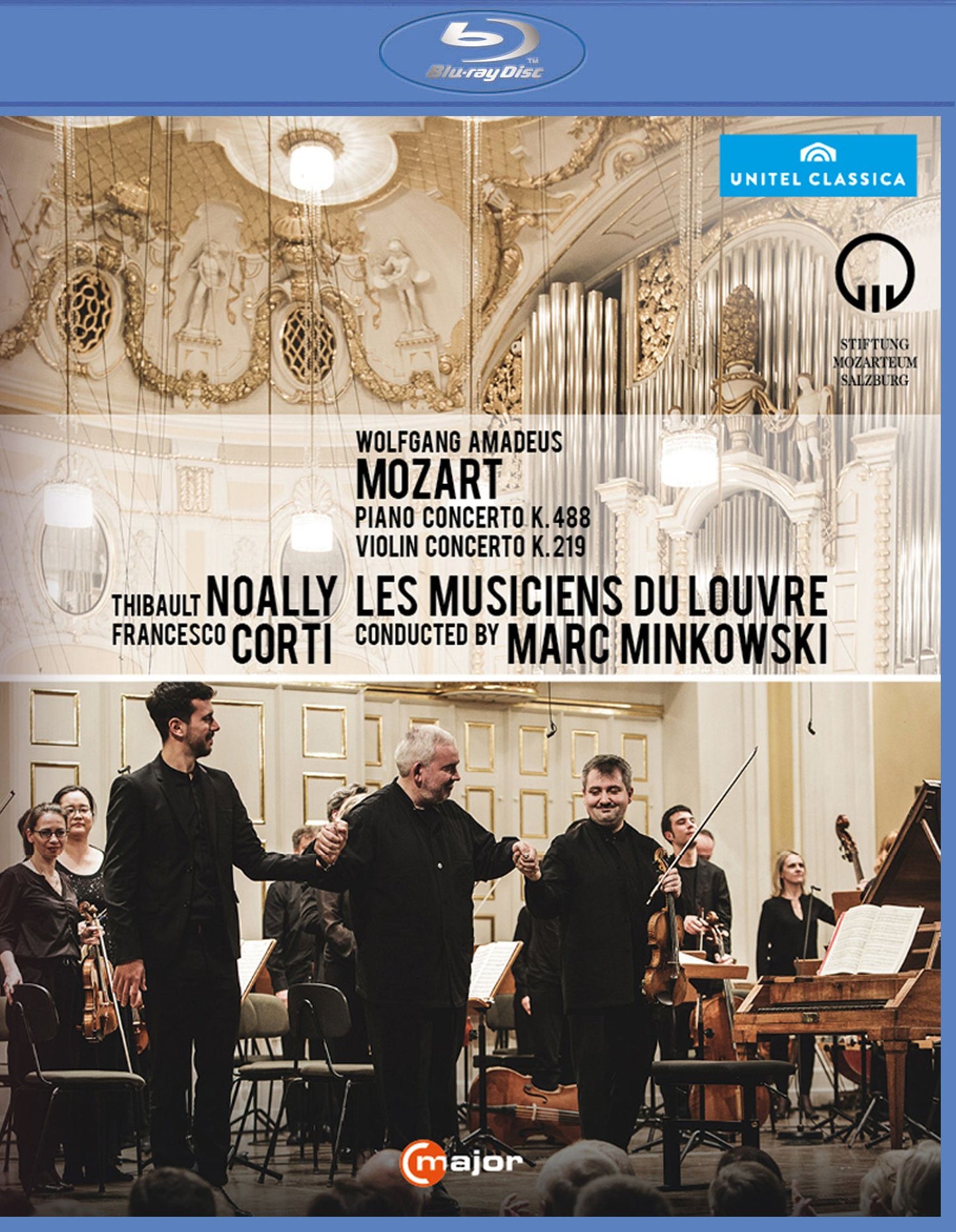 Marc Minkowski: Mozart - Piano Concerto K. 488/Violin Concerto K. 219 [Blu-ray]