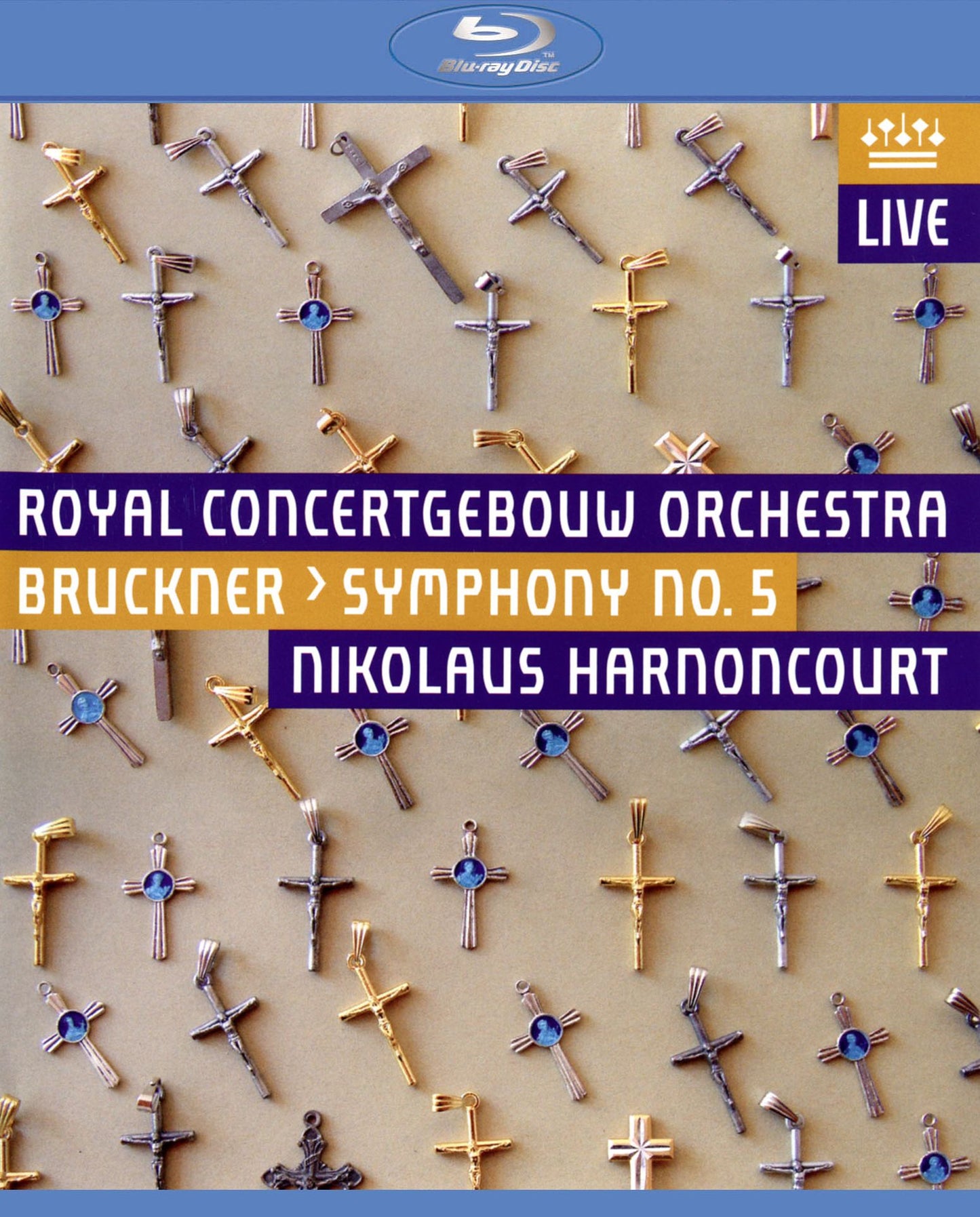 Royal Concertgebouw Orchestra/Nikolaus Harnoncourt: Bruckner - Symphony No. 5 [Blu-ray]
