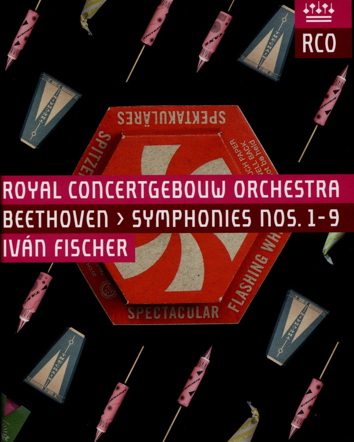 Royal Concertgebouw Orchestra/Ivan Fischer: Beethoven - Symphonies 1-9 [3 Discs] [Blu-ray]