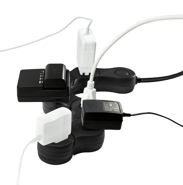 Quirky Pivot Power Strip Surge Protector - Black