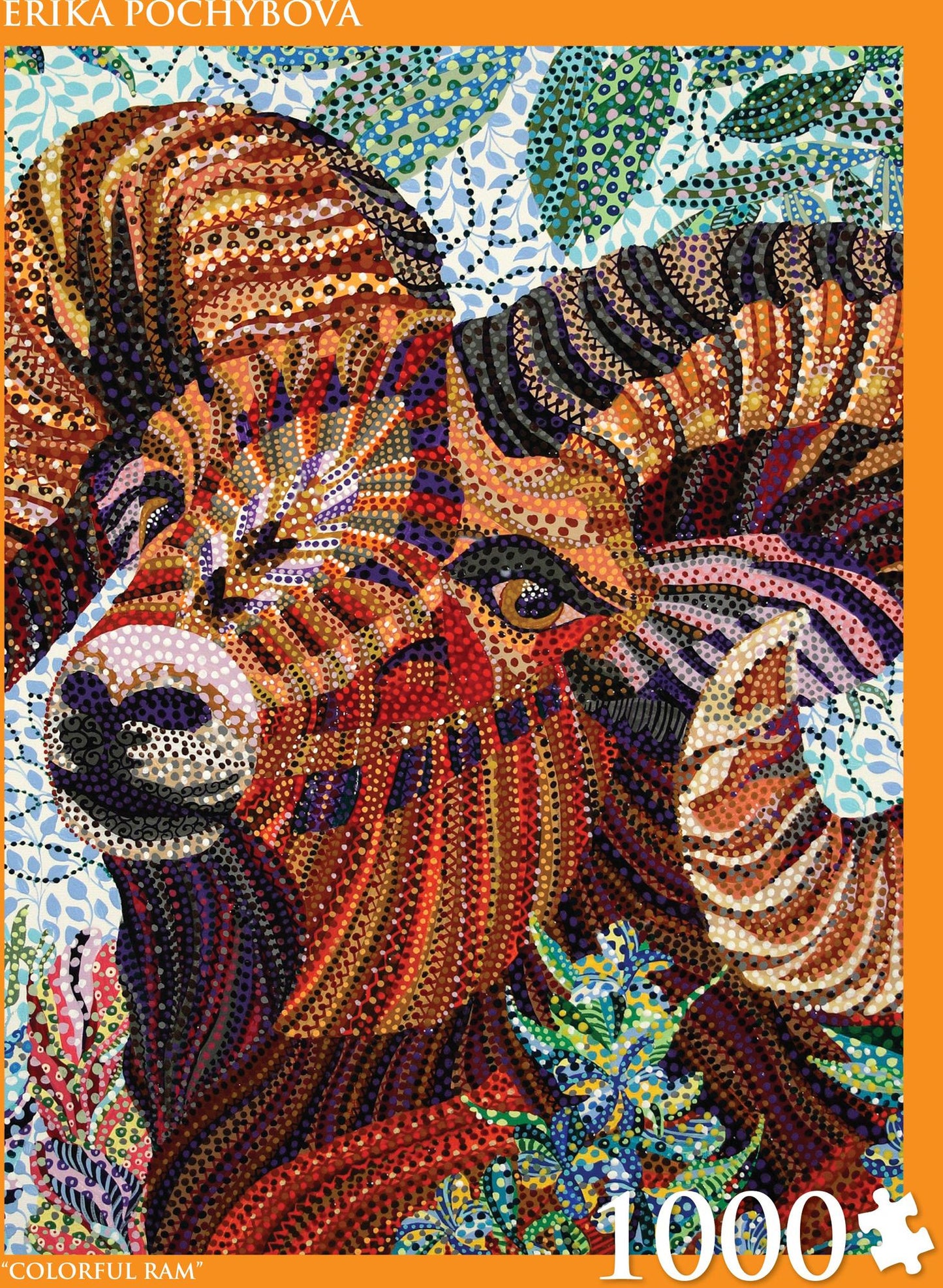 1000 Piece Puzzle Colorful Ram Erika Pochybova