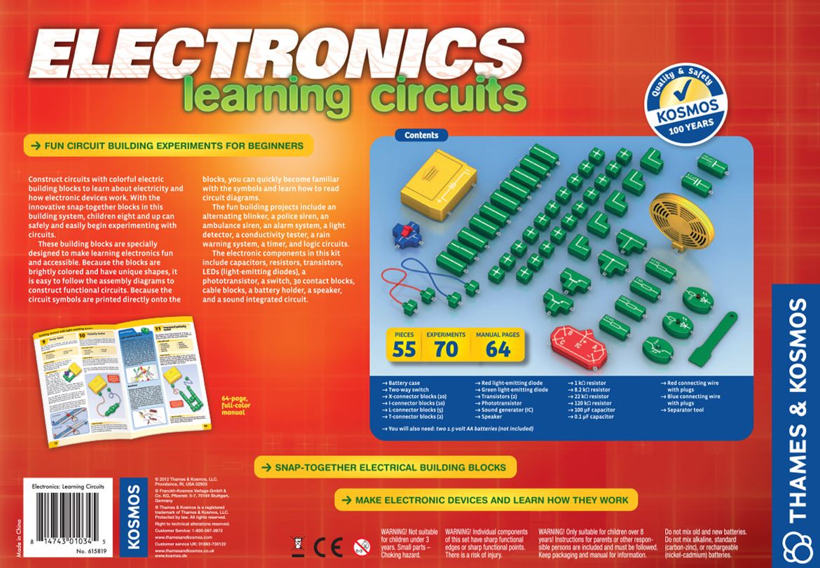 Thames & Kosmos Electronics Learning Circuits