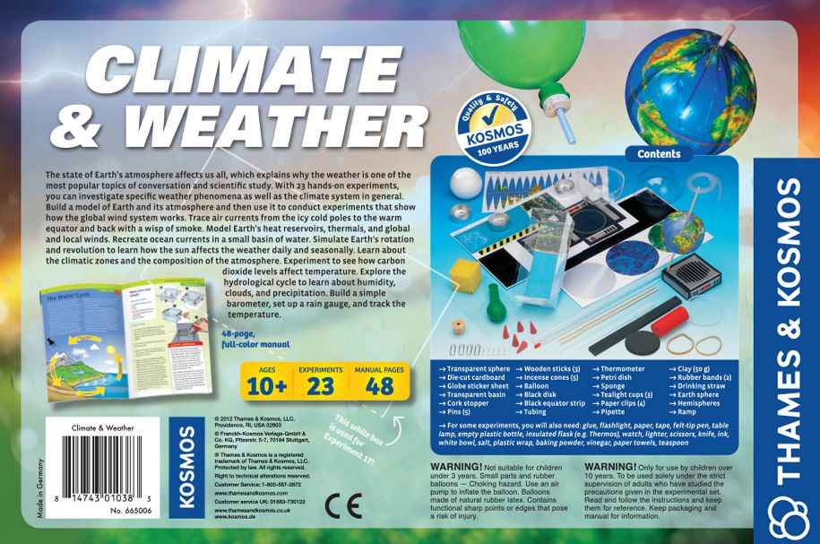 Climate & Weather Science Experiments