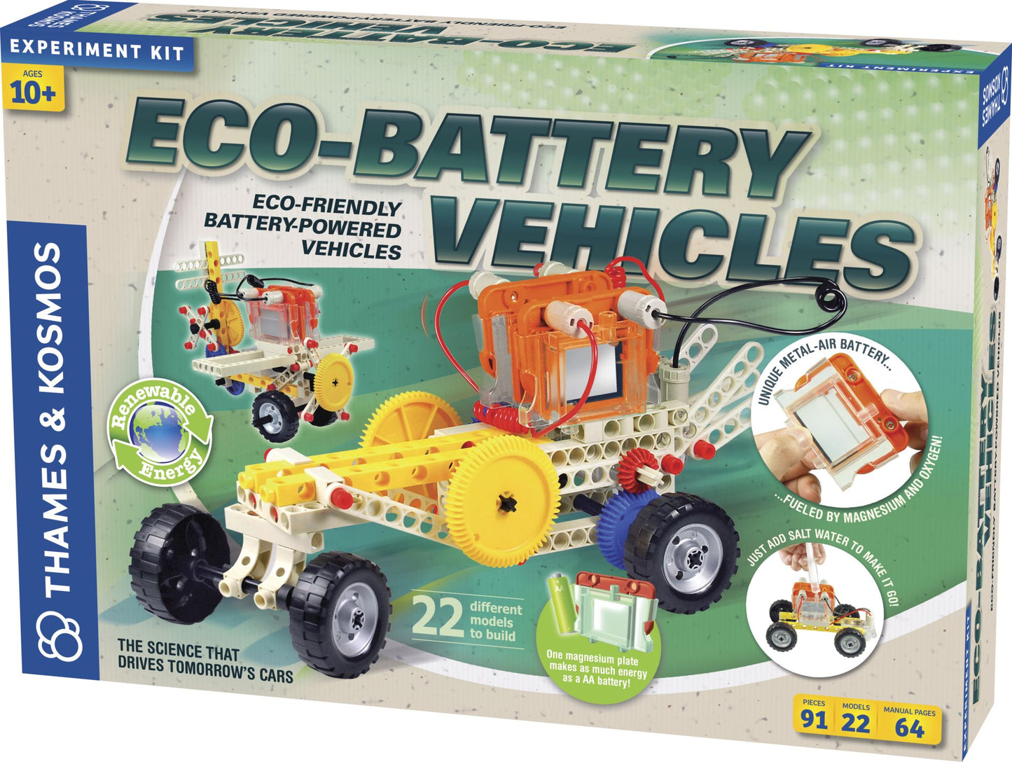Eco-Battery Vehicles Experiment Kit