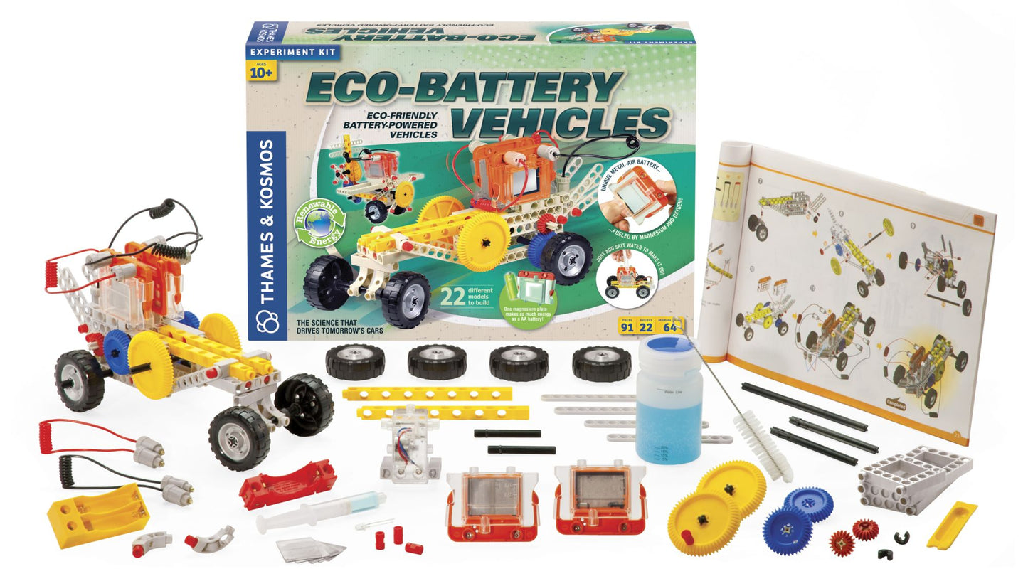 Eco-Battery Vehicles Experiment Kit