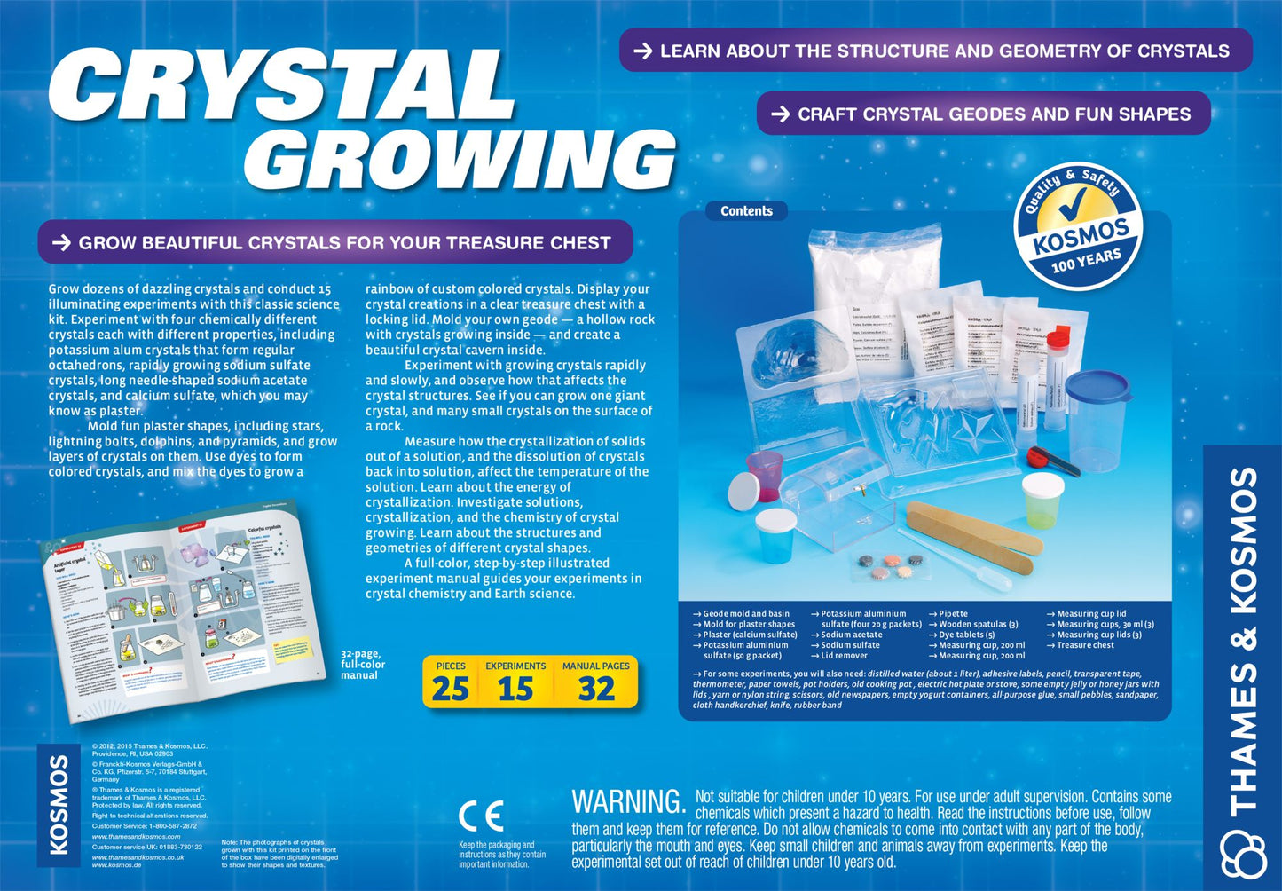 Crystal Growing Science Experiments