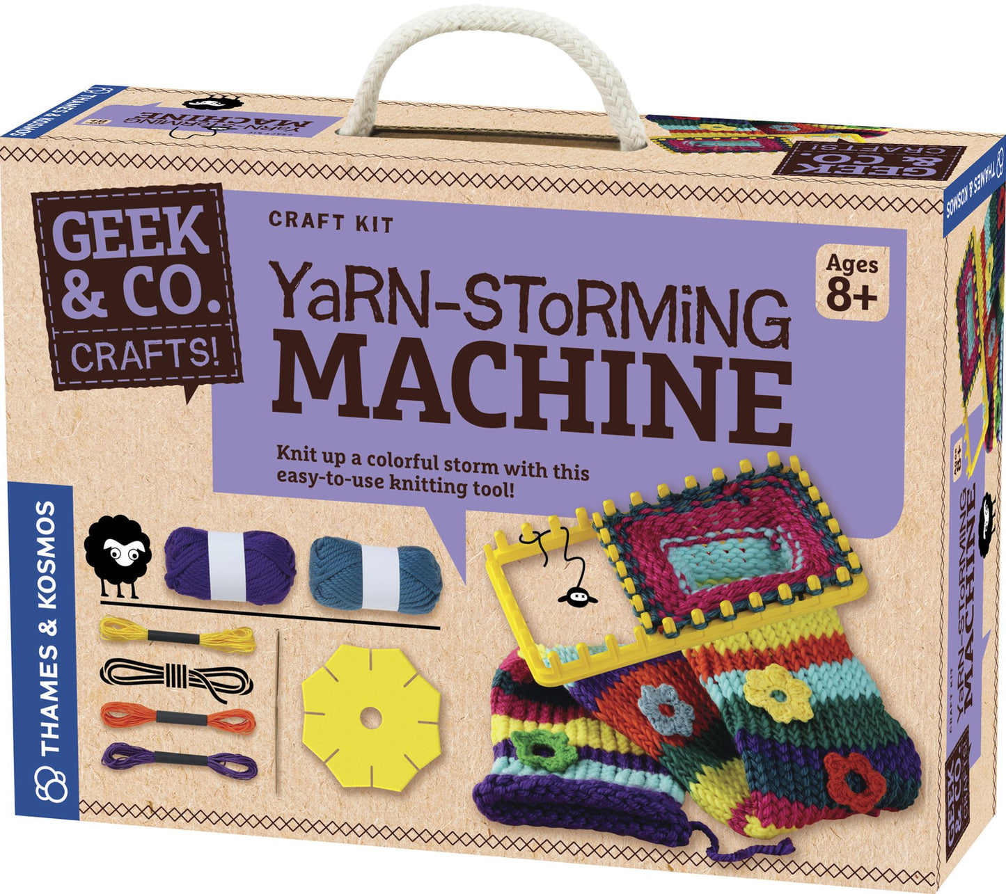 Yarn-Storming Machine
