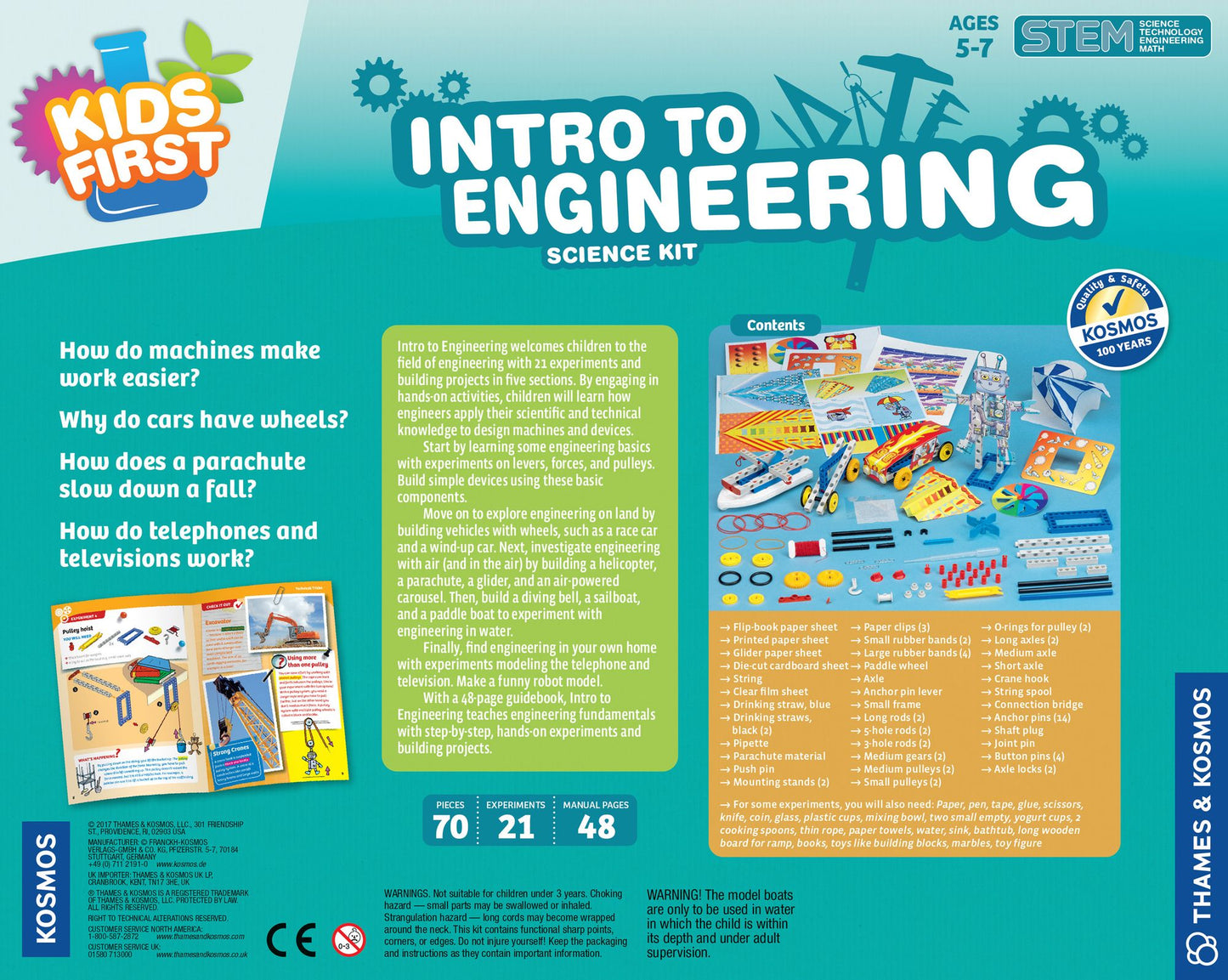 Kids First Intro to Engineering