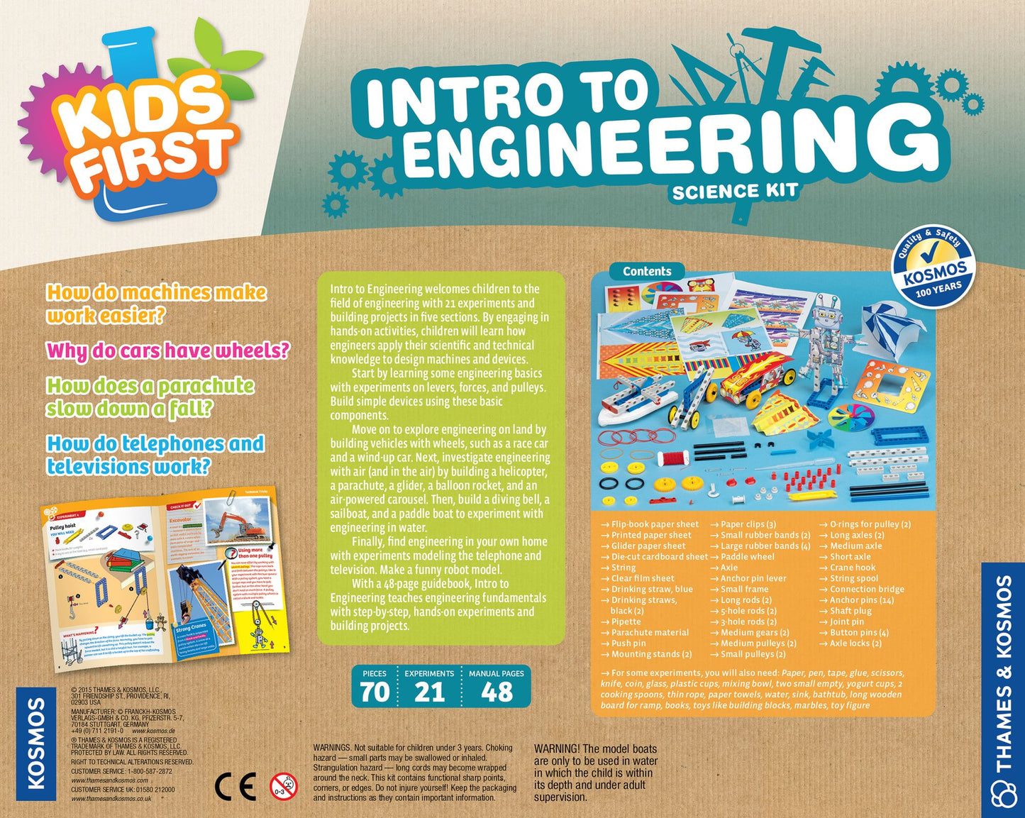 Kids First Intro to Engineering