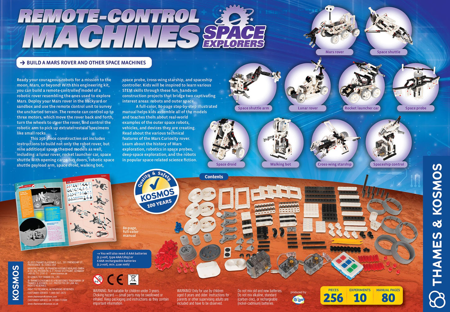 Remote-Control Machines: Space Explorers