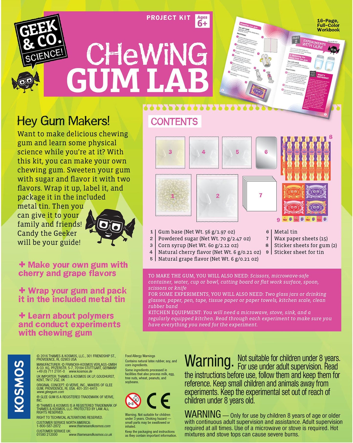 Chewing Gum Lab