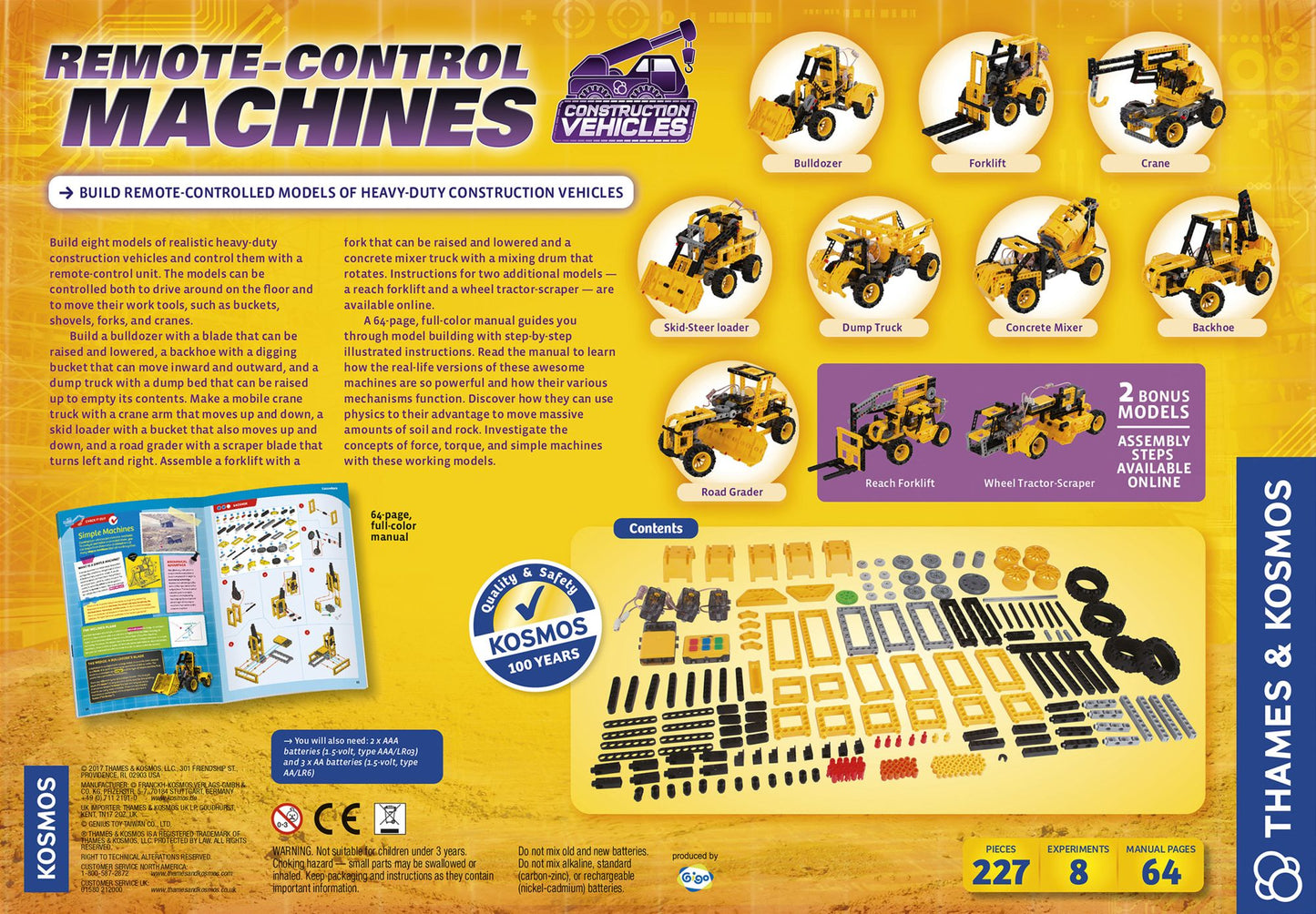 Remote-Control Machines: Construction Vehicles
