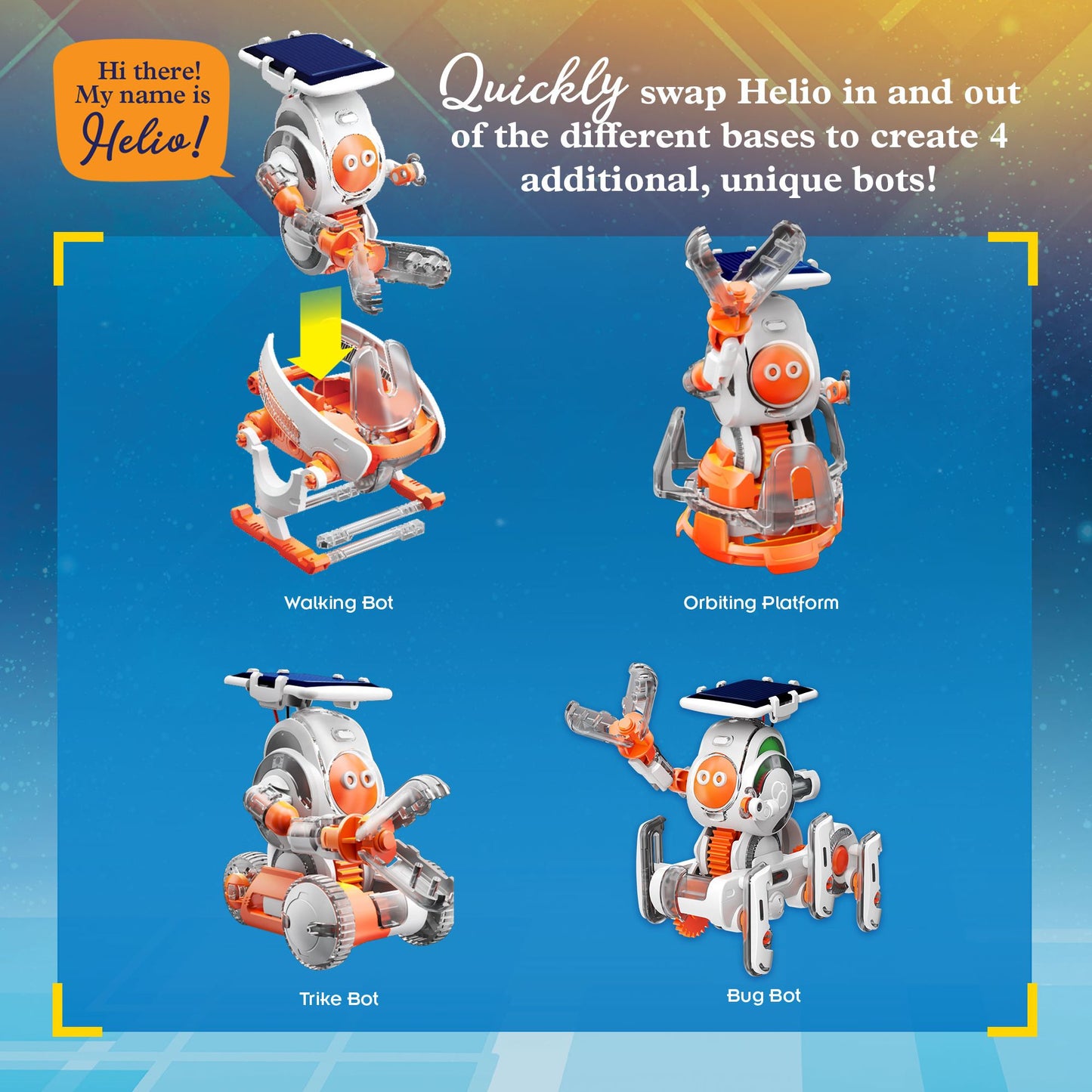 SolarBots: Quick Swap Solar Robots