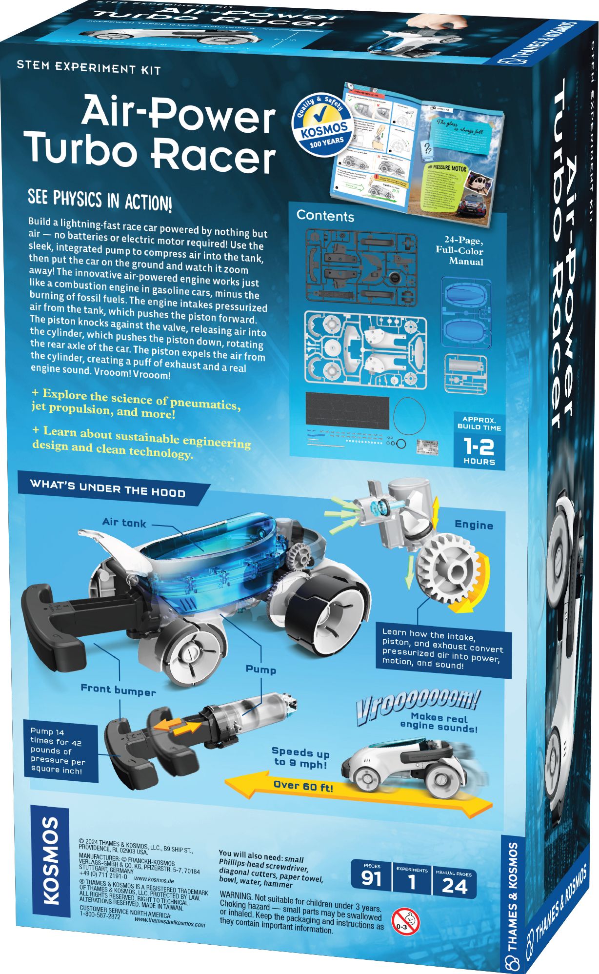 Air-Powered Race Car