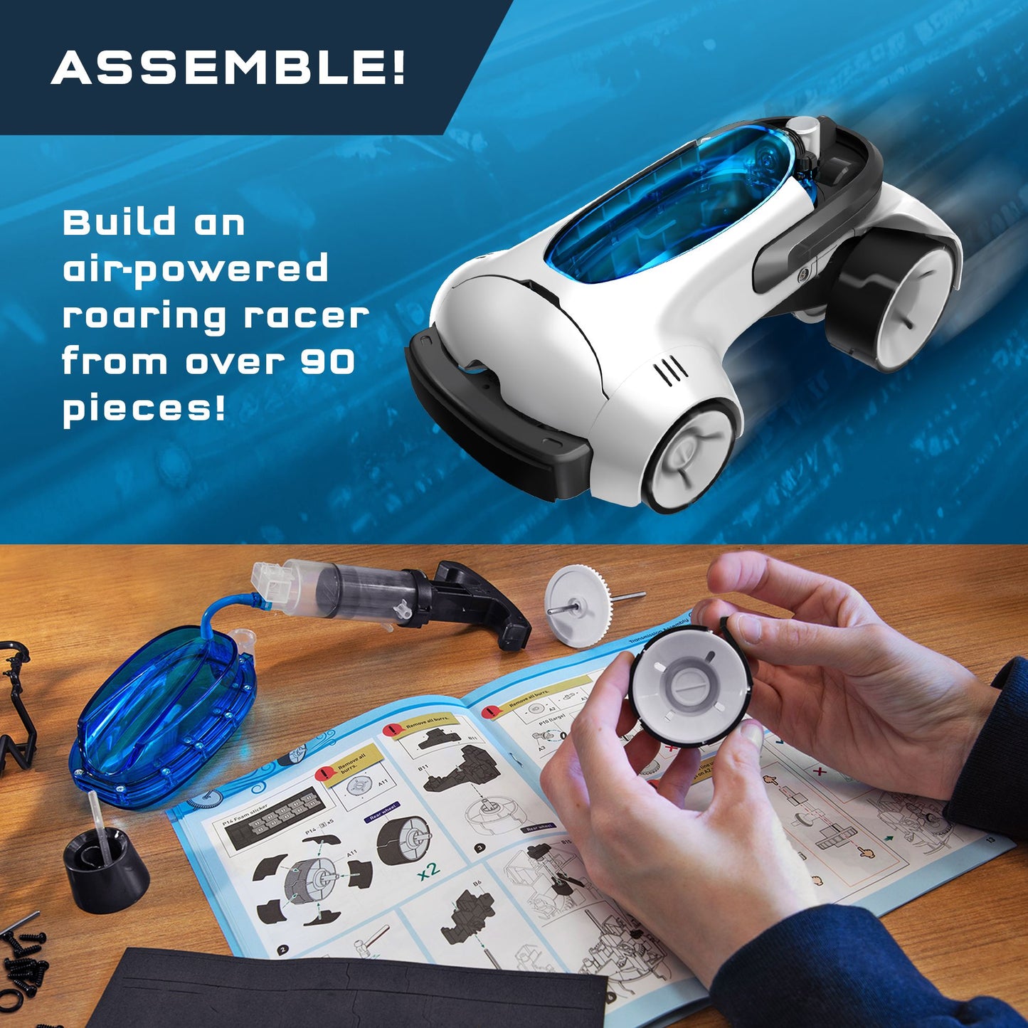 Air-Powered Race Car
