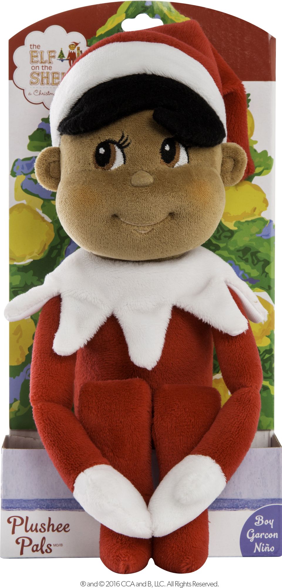 Plushee Pal® (Brown-Eyed Boy Scout Elf)