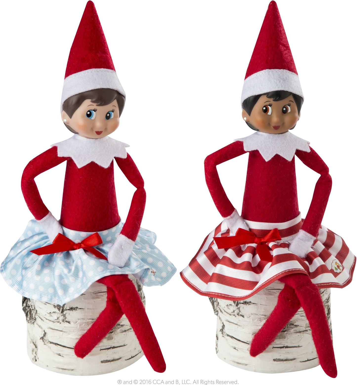 Claus Couture Twirling in the Snow Skirts