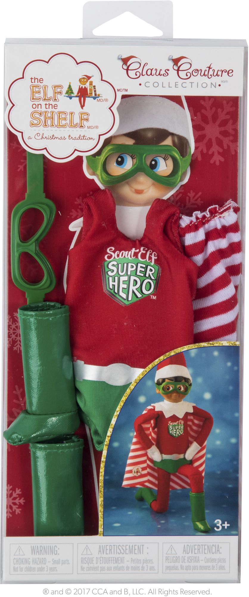 Claus Couture Scout Elf Superhero