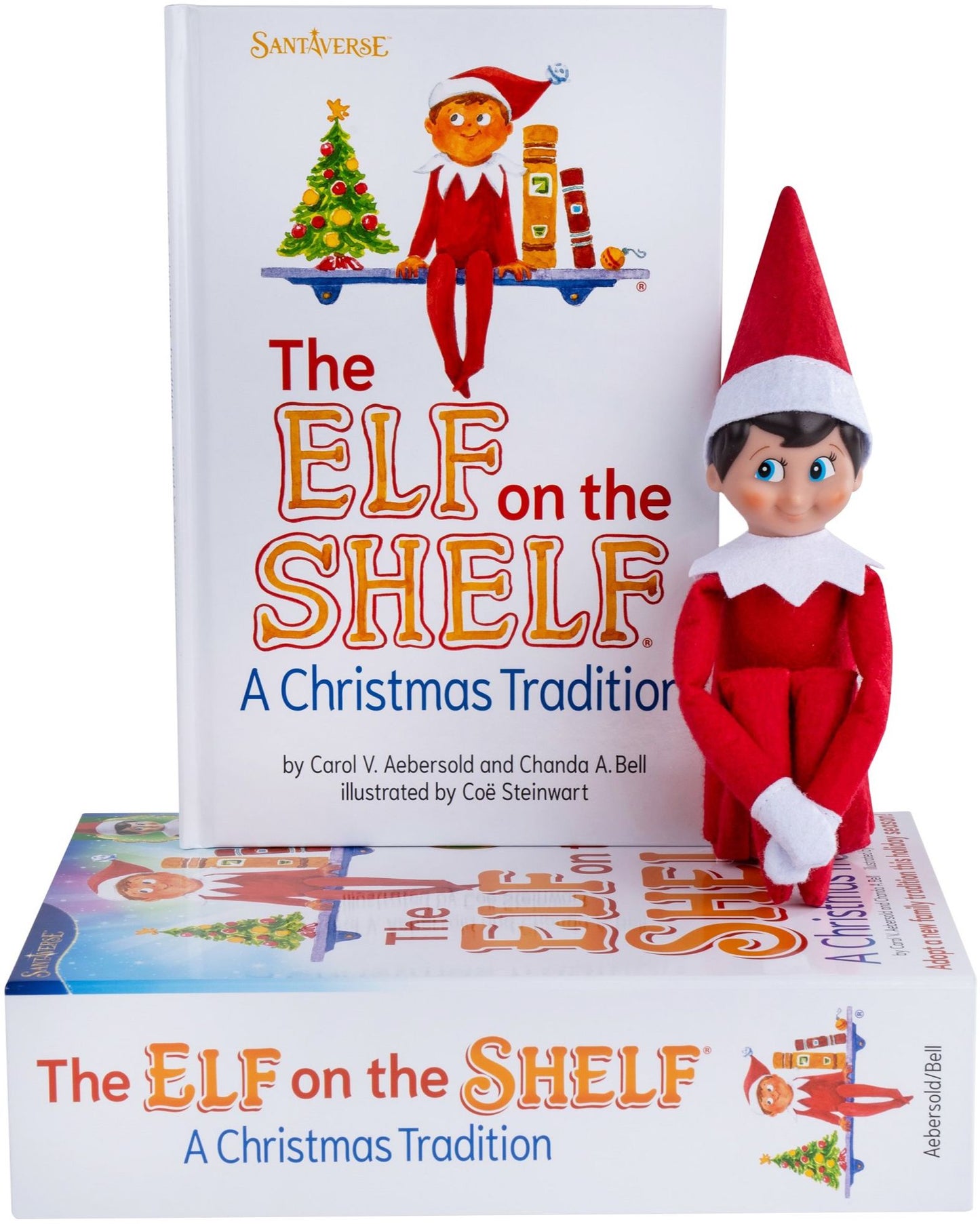 Elf on the Shelf: A Christmas Tradition (includes blue-eyed boy scout elf)