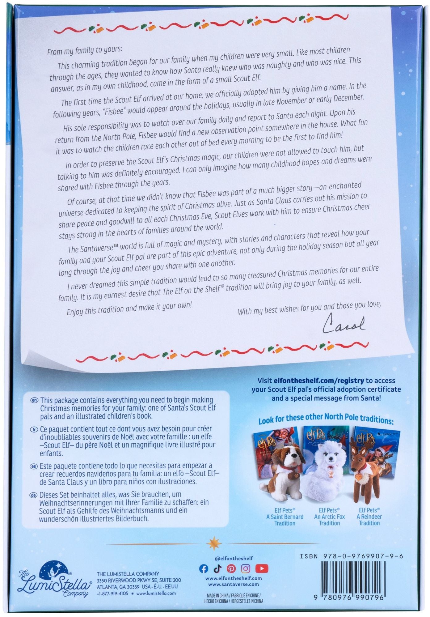 Elf on the Shelf: A Christmas Tradition (includes brown-eyed boy scout elf)