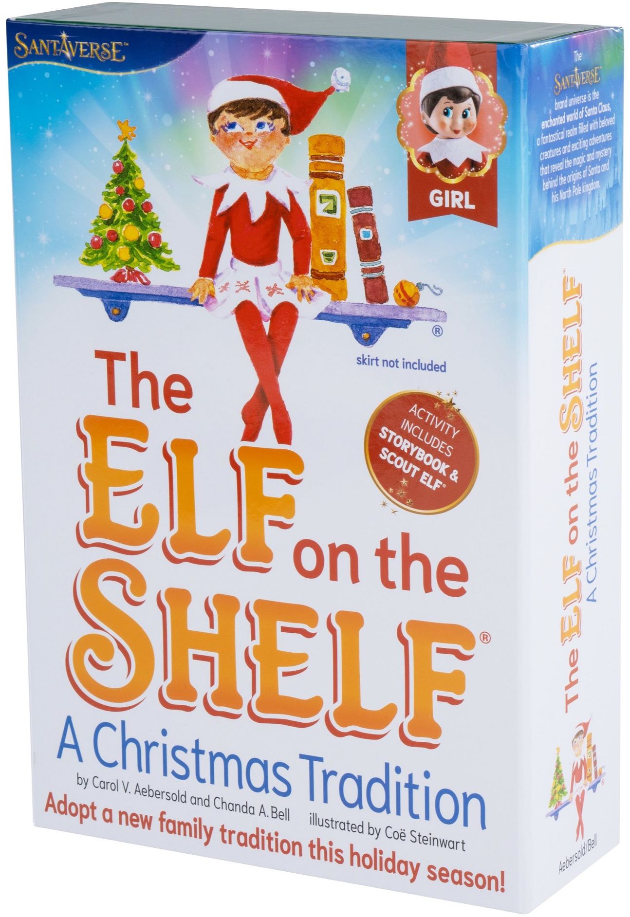 Elf on the Shelf: A Christmas Tradition (includes blue-eyed girl scout elf)
