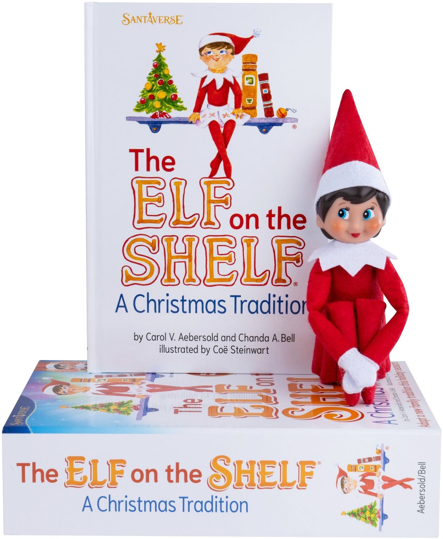 Elf on the Shelf: A Christmas Tradition (includes blue-eyed girl scout elf)