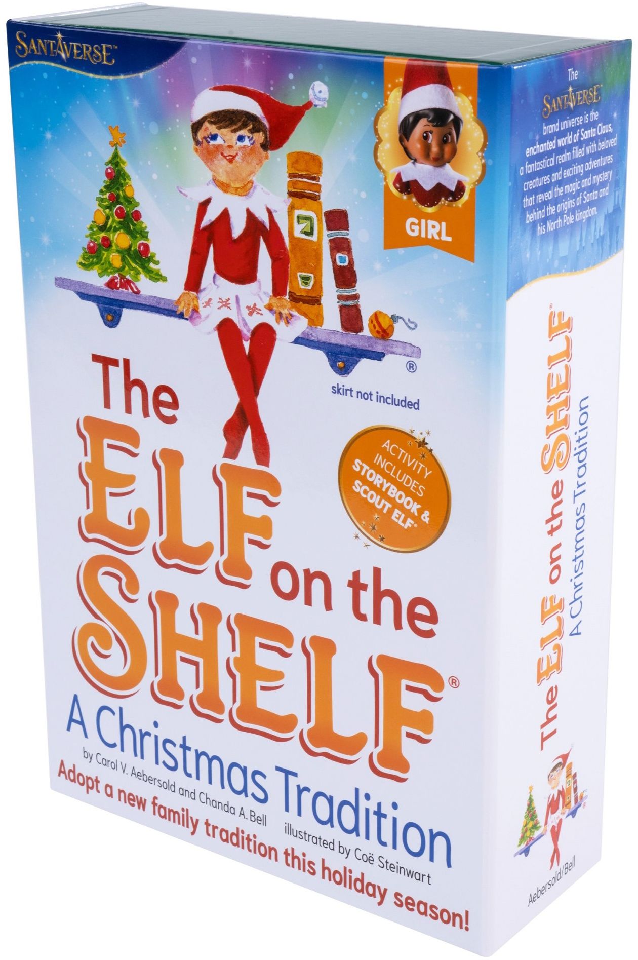 Elf on the Shelf: A Christmas Tradition (includes brown-eyed girl scout elf)