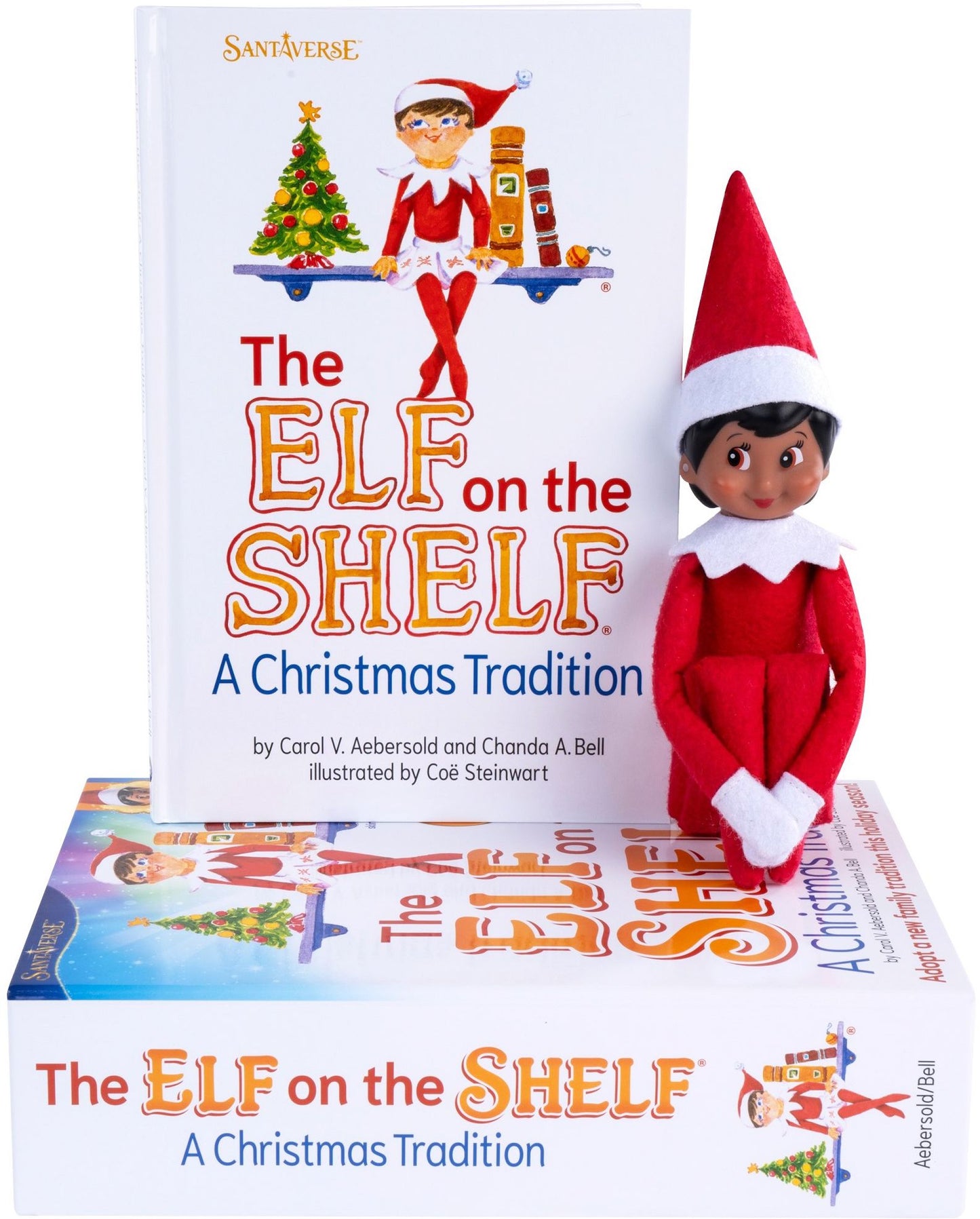 Elf on the Shelf: A Christmas Tradition (includes brown-eyed girl scout elf)